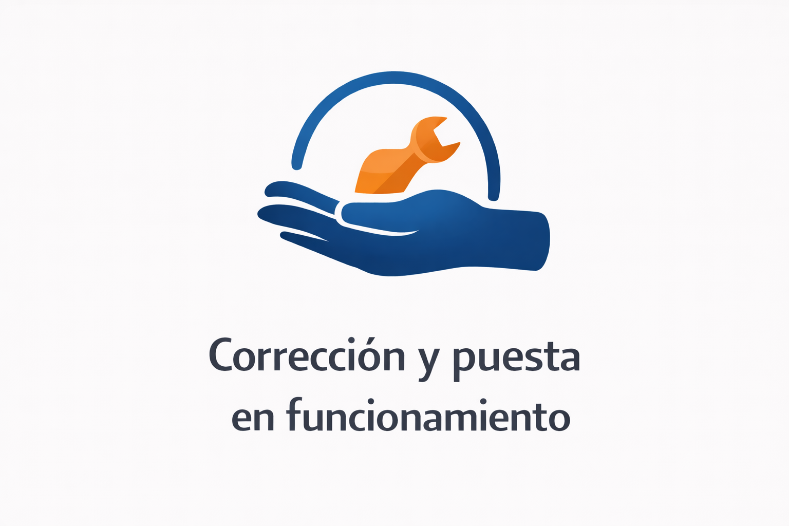 Corrección y puesta en funcionamiento
